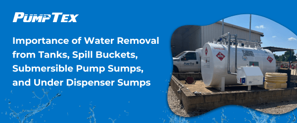 Importance of Water Removal from Fuel Storage Tanks